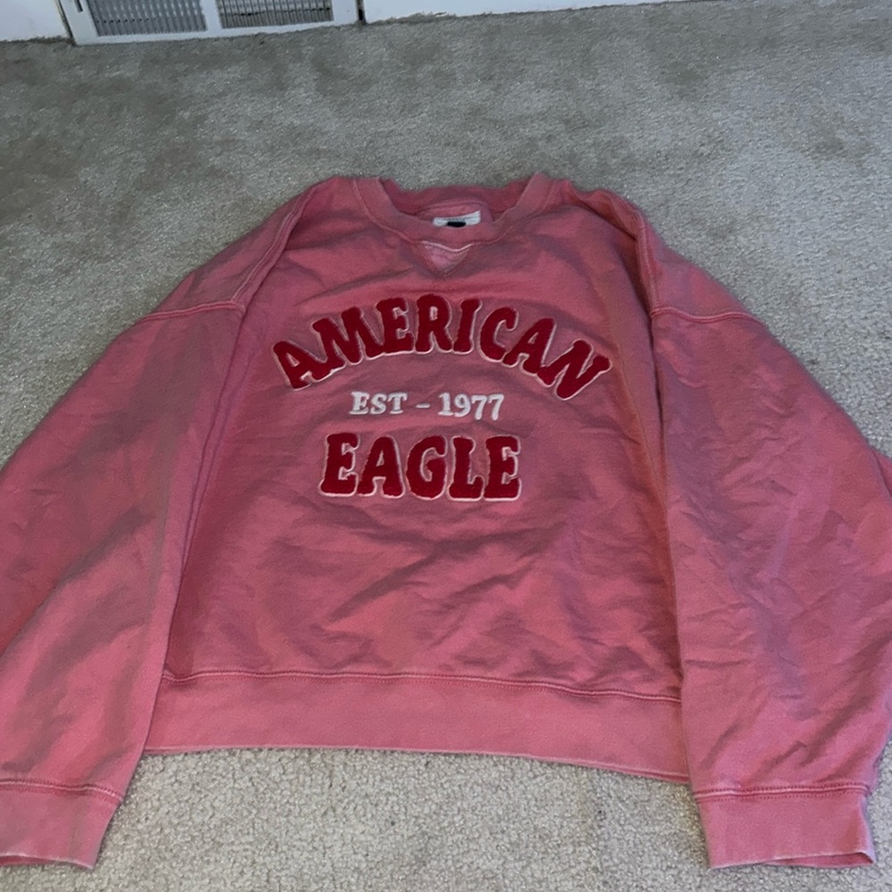 American Eagle Pink Crewneck
